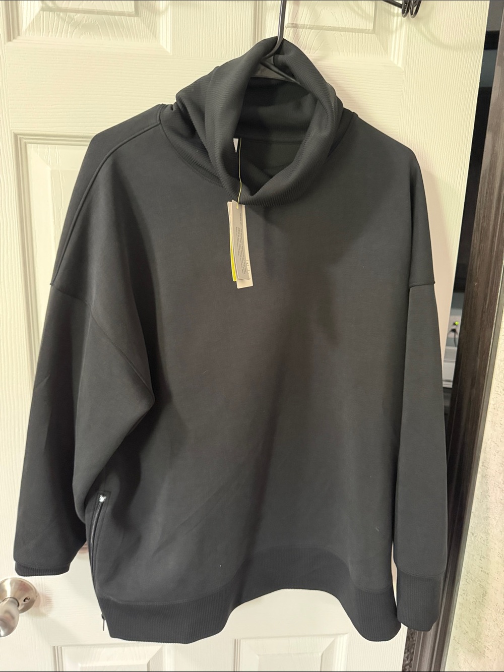 All in Motion Airy Sleek Funnel Neck Sweatshirt